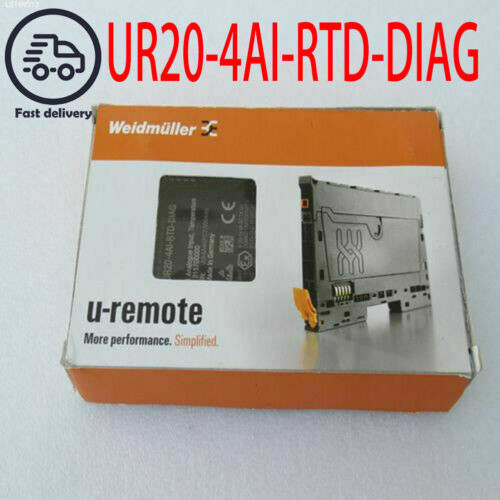 1Pcs New  - Weidmuller Module Ur20-4Ai-Rtd-Diag 1315700000