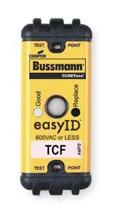 BUSSMANN TCF20 Fuse,20A,Class J,TCF,600VAC/300VDC