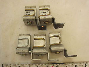 Square D 9999 S-5 200A 250V, 600V Fuse Clip Pack of 5 (One missing), New