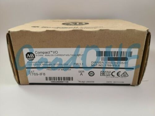1Pc New Ab 1769-If8 / A Compactlogix 8 Pt Analog Input Module 1769If8