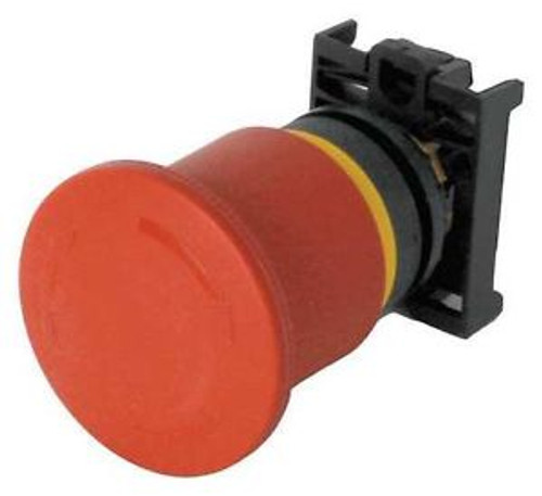 EATON M22-PVT60P Emergency Stop Pushbutton,Red,22mm G7557986
