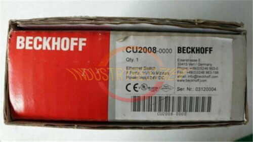 One Beckhoff Cu2008-0000 Cu2008 New