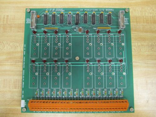 Gse Pc796A 40-20-30559 16 Position I/O Board