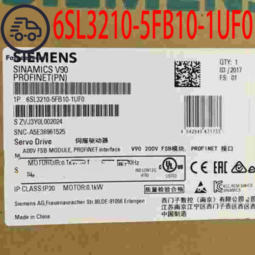 1Pcs Test 6Sl3210-5Fb10-1Uf0