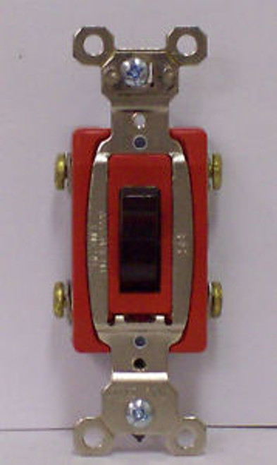 8 PASS SEYMOUR 20A SINGLE POLE SWITCH. PS20AC1-BK