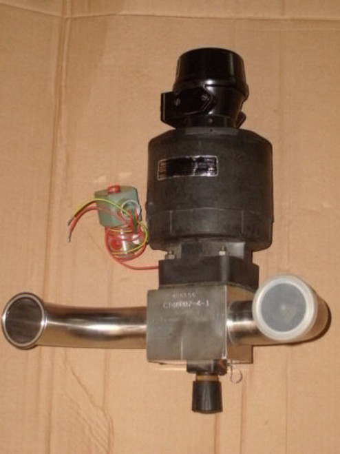 Crane Saunders Hc4 Actuated Zero Deadleg Diaphragm Valve 1-1/2" Dn40