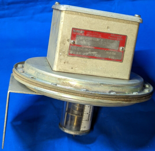 Sor 107Al-N12-P1-F0A-Tt  Differential Pressure Switch Mcu-028-94-Pdsh-7013A2