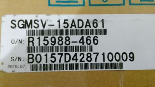 New Motor Sgmsv-15Ada61 New In Box!!Via !!