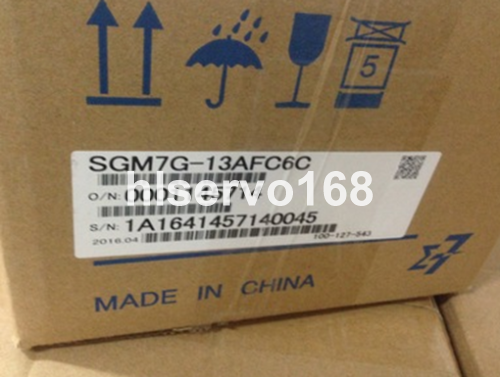 1Pcs New Yaskawa Ac Servo Motor Sgm7G-13Afc6C