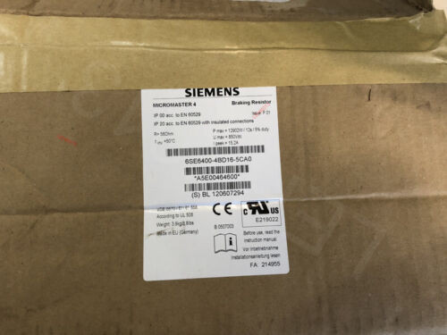 New 6Se6400-4Bd16-5Ca0 New 6Se6400-4Bd16-5Ca0