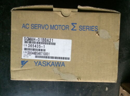New Motor Sgmah-01Bba21 New In Box!!Via