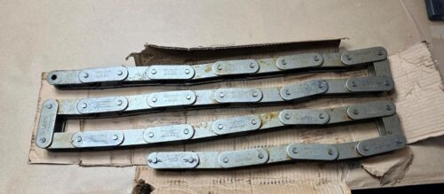 10' Senqcia C2120 3" Pitch Riveted Double Pitch Single Stranded Conveyor Chain
