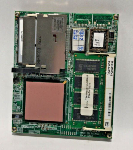 Advantech Som-4455 Rev A2 / 19C6445505 / Som-4455Fl / 96S4455004E W/ M.C