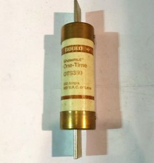 OTS350 Gould Shawmut One-Time Current-Limiting Class K5 Fuse 350A 600V