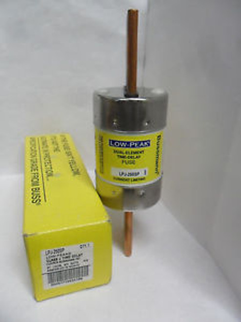 New Bussmann LPJ-250SP 250 Amp Low Peak 600V Class J Fuses New