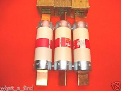 3 lot NEW Buss FRS 300 Fuse Bussmann FRS300 300 amp 600 Volt AC  Fuestron