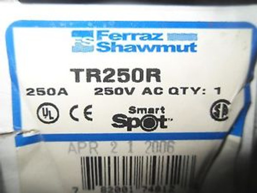 (V47) 1 New GOULD SHAWMUT TRI-ONIC TR250R 250VAC TIME DELAY FUSE