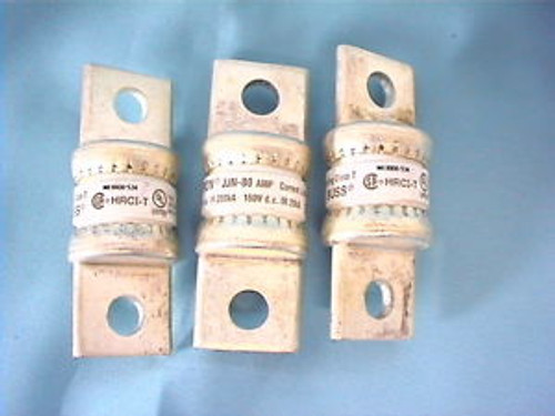 3 NEW BUSS T-TRON FUSES JJN-80