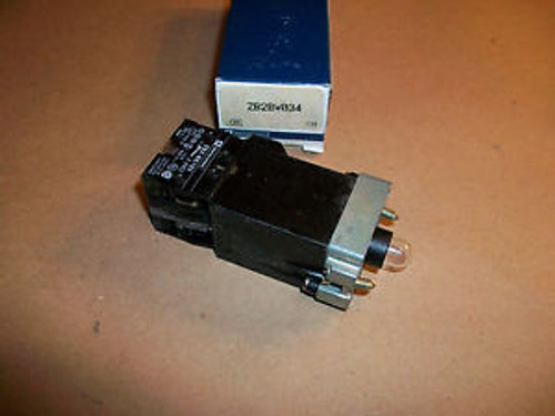 Telemecanique Illuminated Push Button ZB2BW034   NEW IN BOX    120VAC