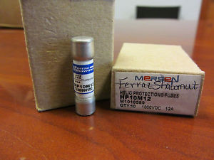 Ferraz Shawmut HP10M12 Helio Protection Fuse Pack of 2 BOXES