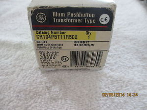 GE ILLUM  PUSHBUTTON   CR104PBT11R5C2