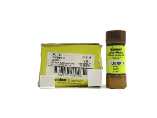 Bussmann Lpj-7Sp 600Vac 7A Pkg Of 10