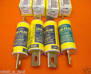 4 Lot Box NEW LPJ-90SP Fuse LPJ90SP 90 Amp 600 Volt AC 300 VDC Class J Bussmann