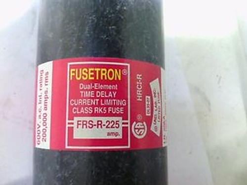 Bussman FRS-R-225 Fusetron Fuse, 225a Pack of 2 New
