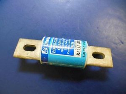 Littelfuse KLLU Fuse 800 POWR-GARD Class L Hi-Interrupting, Time-Delay, Current