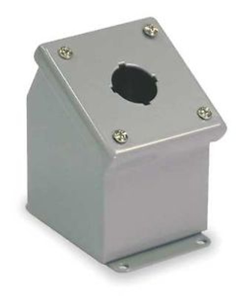 WIEGMANN WPBA1 Enclosure,Pushbutton,Sloping,1 Hole