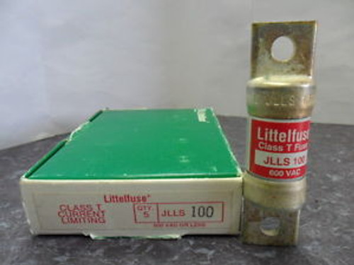 New Lot Littelfuse JLLS-100 Amp Fuses Class T Tron Bussmann JJS 100 600V New