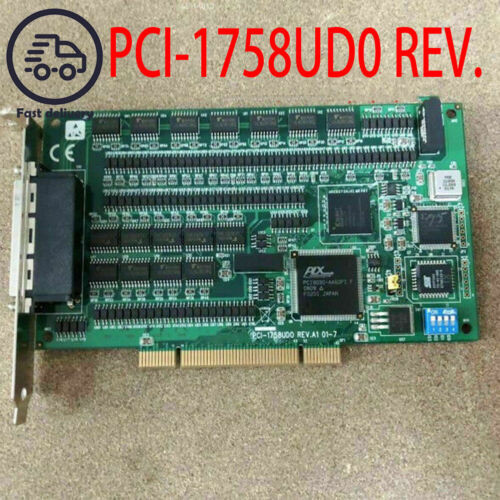 1Pcs Used - Pci-1758Ud0 Rev.