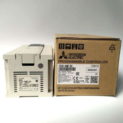 New Mitsubishi Fx3U-64Mt/Ds Variable Frequency Drive Base Unit Plc Controller