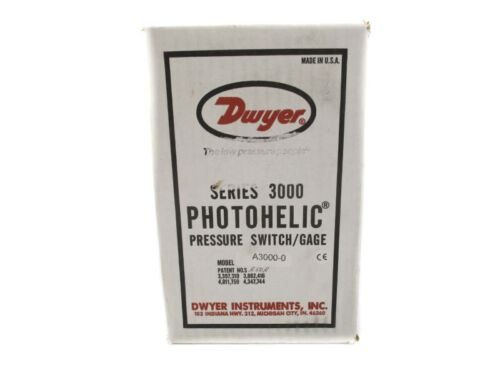 Dwyer A3000-00 120Vac 25Psi Nsfs