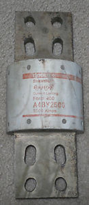 Gould Shawmut Amptrap Current Limiting Form 480 A4BY2500 2500 AMP Fuse 600VAC
