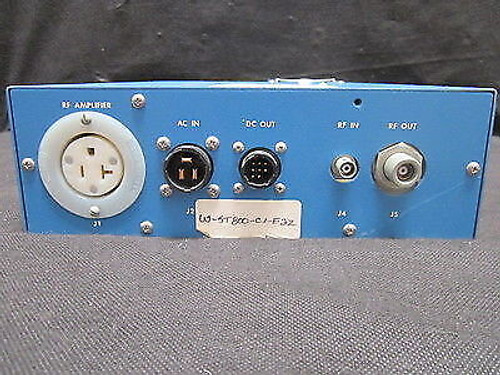 Verteq Scd800-C1-E2 Amplifier, Scp Megatronic, Voltage 120 Vac, 50/60 Hz, 15 Am