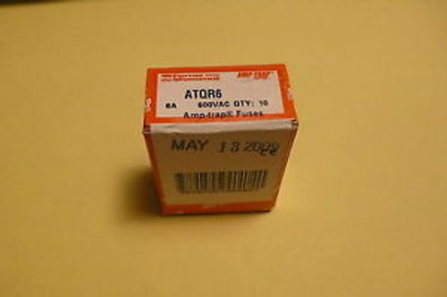 Ferraz Shawmut -  ATQR6 -  Amp-Trap Time Delay Fuse - Box of 10