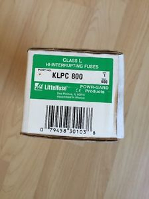 Littelfuse KLPC 800 Fuse, NEW
