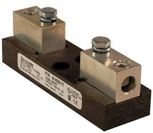 MERSEN 61031T Fuse Holder, 100A AC, 600V, 1 Pole, Molded