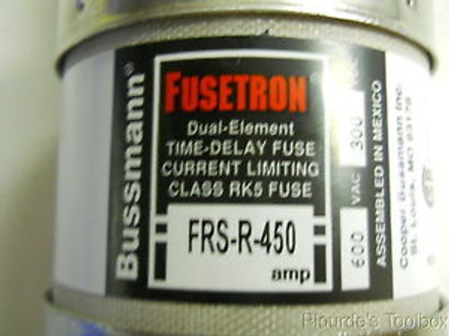 Bussmann FUSETRON FRS-R-450 Dual-Element Time Delay, Current Limiting Fuse