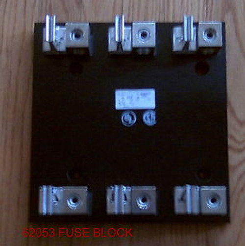 GOULD SHAWMUT FUSE BLOCK 62053 600 VOLT 200 AMP CLASS H/K