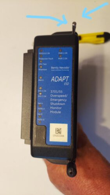 Bently Nevada Adapt Esd 3701/55 Overspeed/Emergency Shutdown Monitor Module