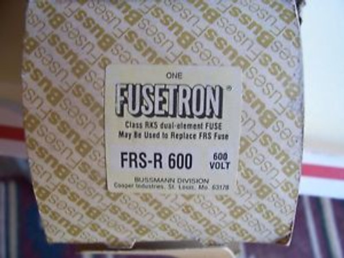 Pack of 3 NEW FUSETRON FRS-R-600 600A Amp 600 Volt Pack of 3 NEW FUSETRON FRS-R-600 600A Amp 600 Volt