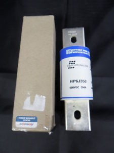 New Shawmut Mersen HP6J350 350 amp FUSE  Class J 600 VDC Helio New