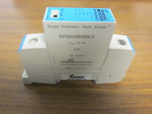 COOPER BUSSMANN LV REPLACEMENT MODULE BPMA48D60LV SPD DIN TEL 48VAC 60VDC NEW