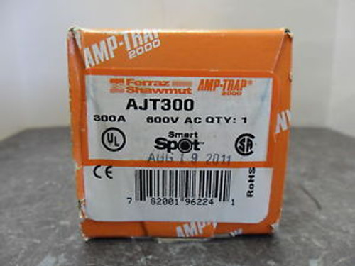 New Ferraz Shawmut  Smart Spot AJT300 Amp Fuse Class J Bussmann LPJ 300SP New