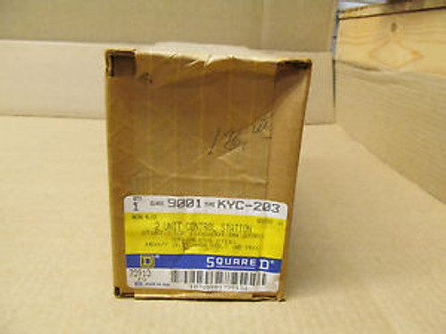 1 Nib Square D 9001-Kyc-203 9001Kyc203 9001-Kyc203 2 Unit Control Station Ser A