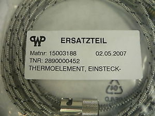 Ersatzteil Thermoelement Thermocouple 15003188 Type J