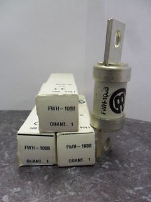 New Lot Bussmann FWH-100B Fuses Semiconductor 100 Amp New