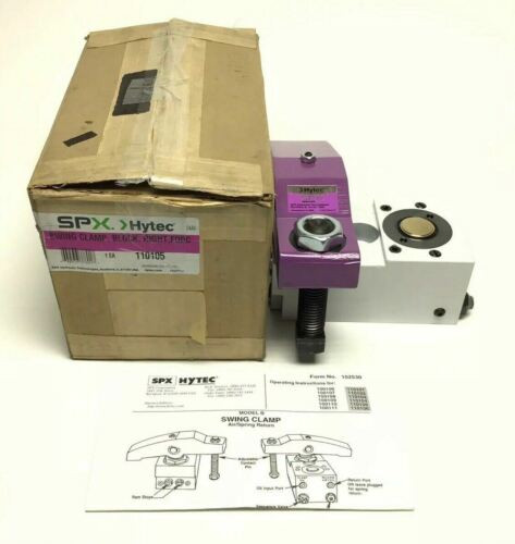 New Spx Hytec 110105 Swing Clamp Right Forc Model B 3500 Psi Max 8295Lb Clamping